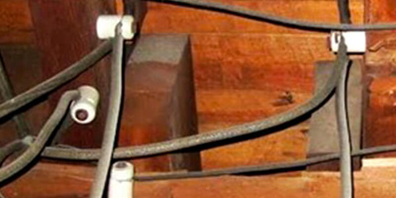 old o	Knob & Tube Wire